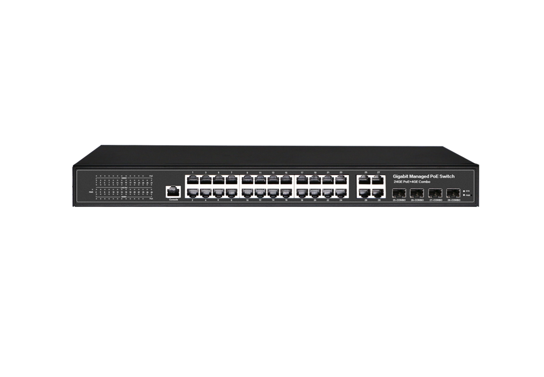1G PoE Managed Switch EQ-MPGS424NCJ